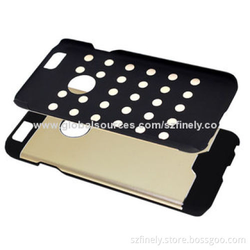 Metal case for iPhone 6, plating aluminum sheet with rubber coating, various colors availableNew